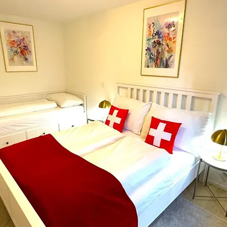 Swisshut Modern 5min West Station - Apart. Rugen 2