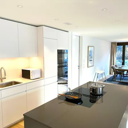 Vakantiehuis Swisshut Modern 5min West Station - Apart. Rugen 2