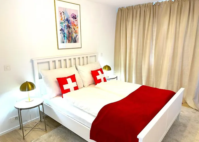 Swisshut Modern 5min West Station - Apart. Rugen 2