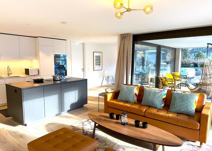 Swisshut Modern 5min West Station - Apart. Rugen 2 Interlaken